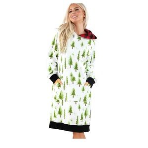 LazyOne Oversized Sleep Hoodie Sweatshirt Loungewear unisex